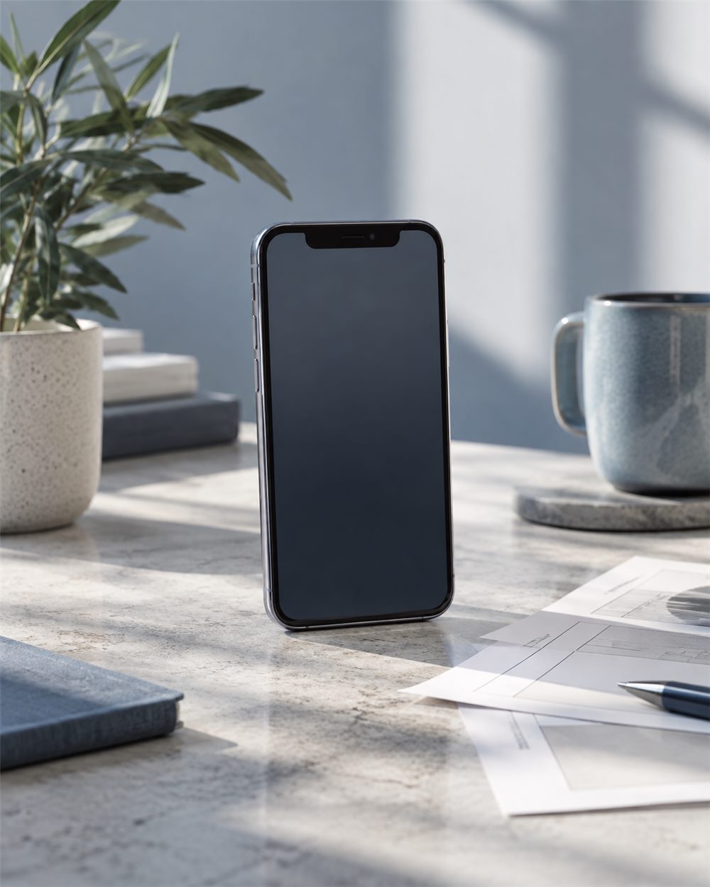 现代桌面上的iPhone使用环境
